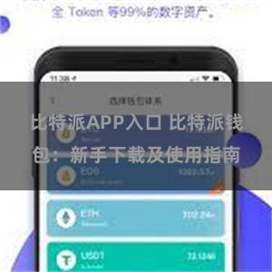 比特派APP入口 比特派钱包：新手下载及使用指南