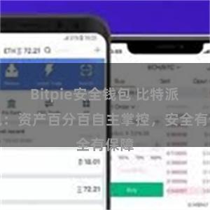 Bitpie安全钱包 比特派钱包：资产百分百自主掌控，安全有保障