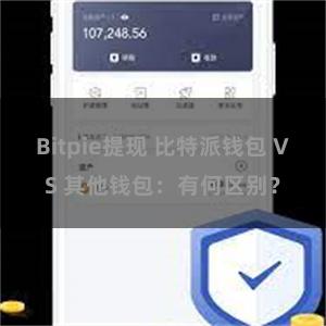 Bitpie提现 比特派钱包 VS 其他钱包：有何区别？