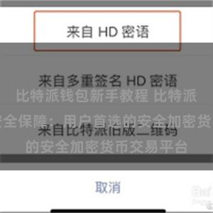 比特派钱包新手教程 比特派数字资产安全保障：用户首选的安全加密货币交易平台