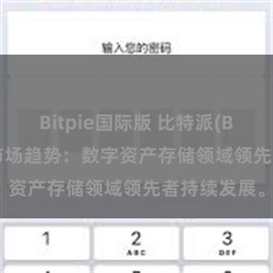 Bitpie国际版 比特派(Bitpie)钱包市场趋势：数字资产存储领域领先者持续发展。