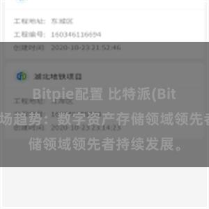 Bitpie配置 比特派(Bitpie)钱包市场趋势：数字资产存储领域领先者持续发展。