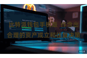 比特派钱包手机版  作念出合理的资产成立和往复决策