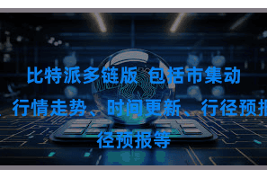 比特派多链版  包括市集动态、行情走势、时间更新、行径预报等