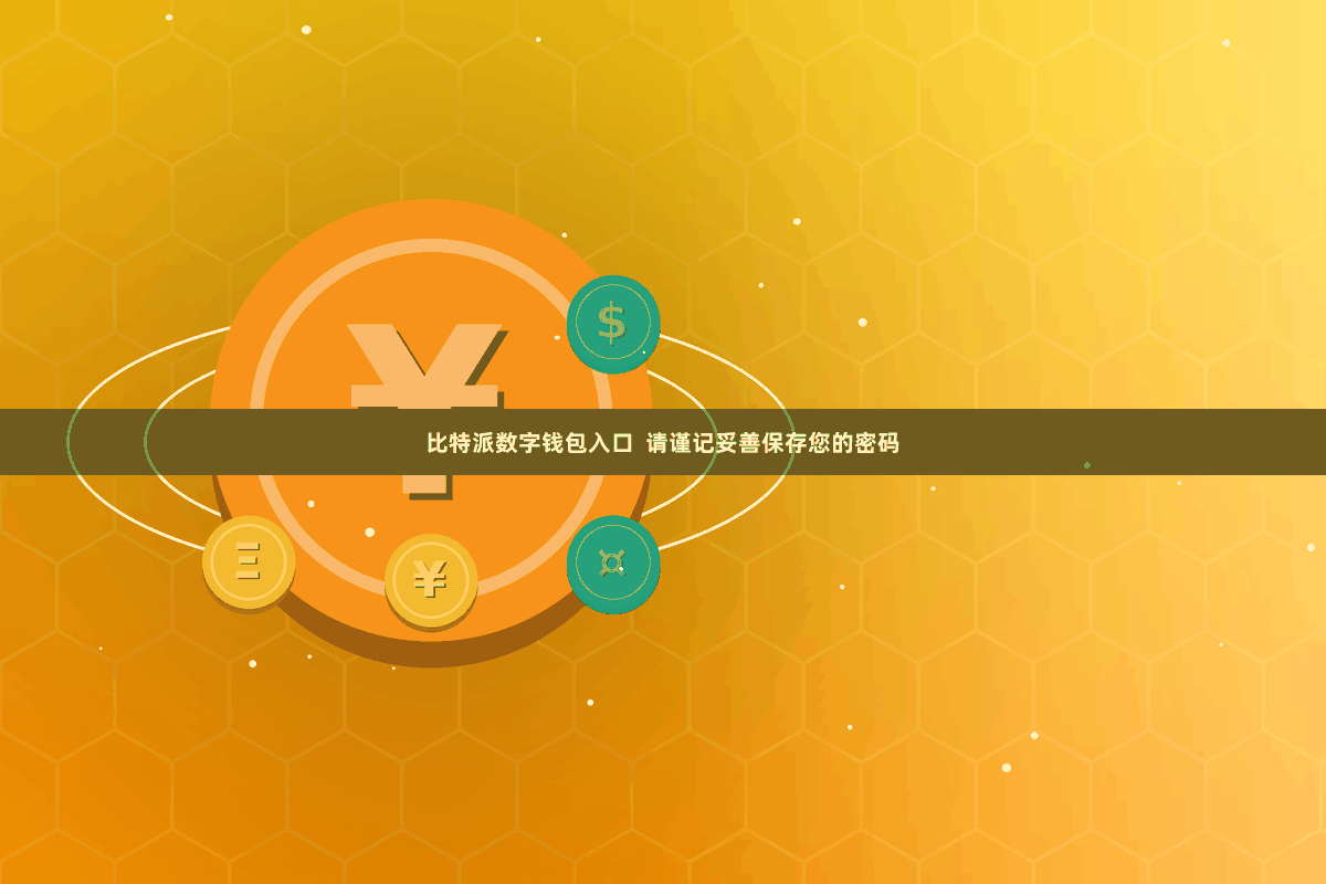 比特派数字钱包入口  请谨记妥善保存您的密码